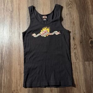 Harley Davidson Las‎ Vegas Let It Roll Graphic Tank Top, Women's XL